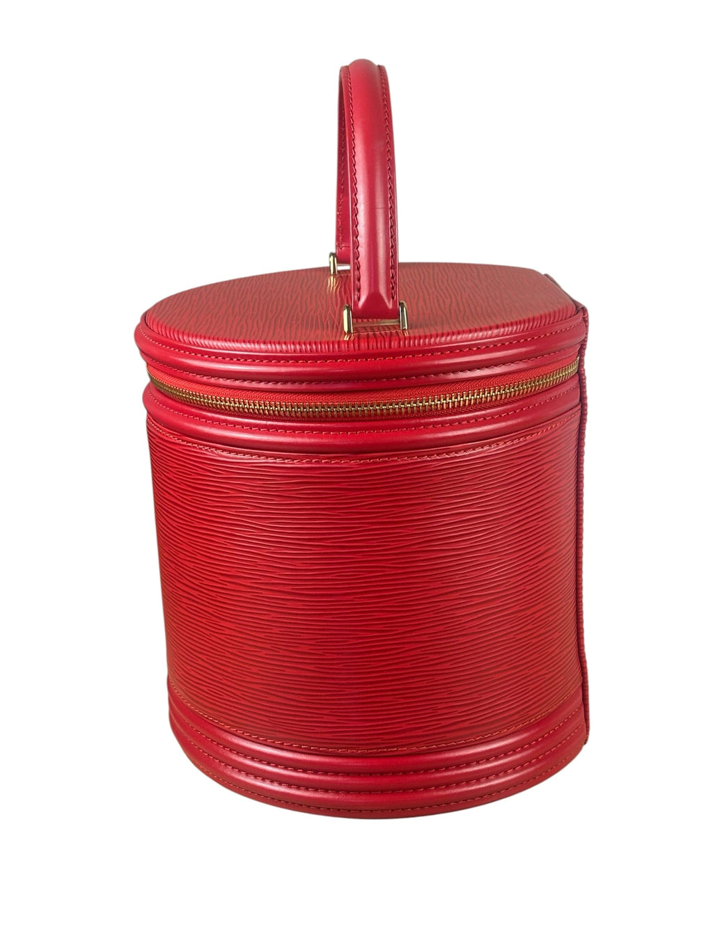 Louis Vuitton Castilian Red Epi Leather Cannes Vanity Bag