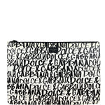 Dolce & Gabbana Graffiti Clutch White
