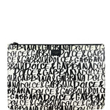 Dolce & Gabbana Graffiti Clutch White