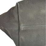 Prada Green Saffiano Leather Medium Double Tote Bag