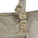 Balenciaga Beige Leather Large Classic City Bag
