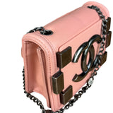 Chanel Pink Mini Boy Brick Chain Flap Bag 2013