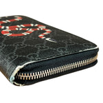 Gucci Kingsnake GG Zippy Wallet