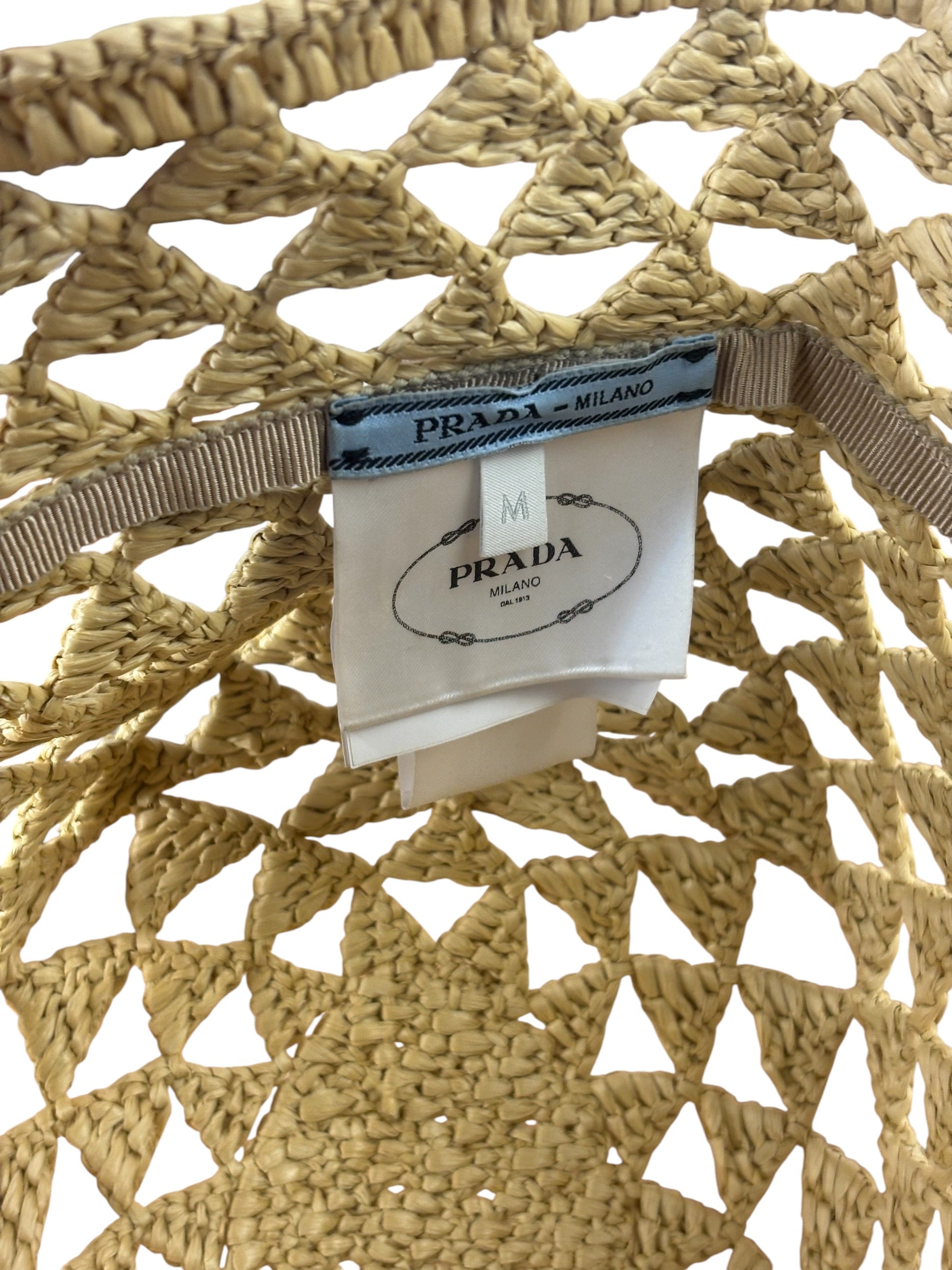 Prada Beige 100% Viscosa Hat
