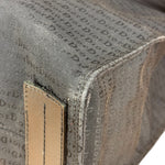 Christian Dior Vintage Black Logo Print Canvas Tote