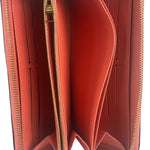 Louis Vuitton Pink Empreinte Leather Long Wallet