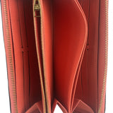 Louis Vuitton Pink Empreinte Leather Long Wallet