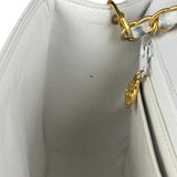 Chanel White Lambskin Diana Bijoux Flap 1992