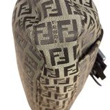 Fendi Zucchino Drawstring Flap Shoulder Bag