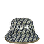Celine Paris Blue Denim Bucket Hat