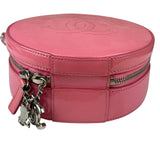 Chanel Pink Patent Leather Round as Earth Two-Way Bag 2018