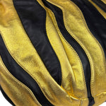 Prada Bicolor Leather Nappa Waves Tote Bag