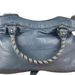 Balenciaga Light Blue Arena Leather Classic Le City
