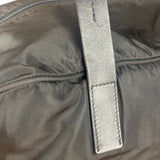 Prada Vintage Black Nylon Bowler Bag
