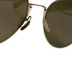 Fendi Gold-Toned Eyeline Aviator Sunglasses FF0494/S