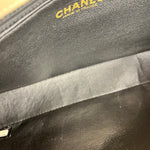 Chanel East West Beige Jersey Flap Bag 2002