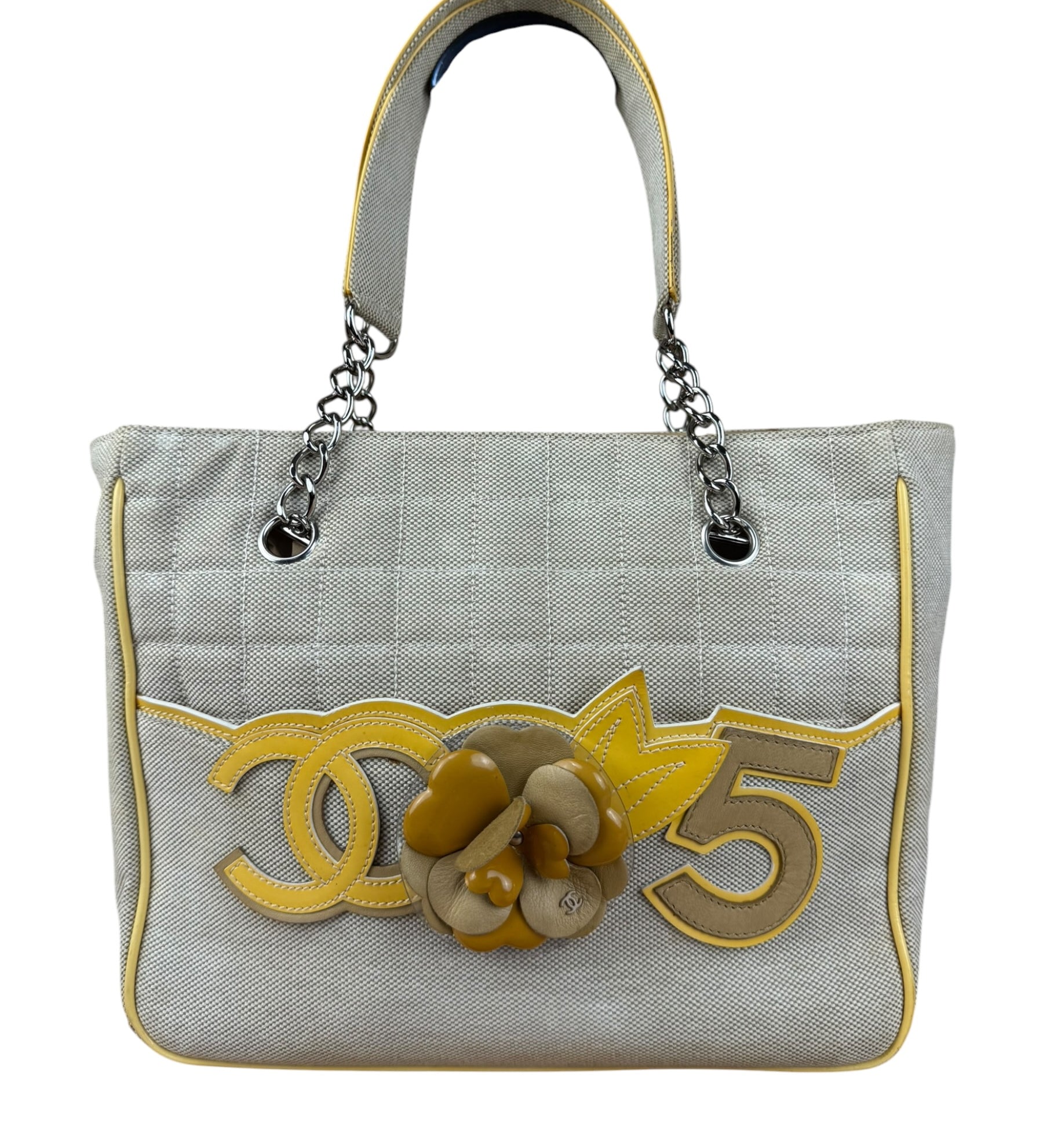 Chanel NO. 5 Vintage Camellia Tote 2006