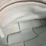 Bottega Veneta Intercciato Cassette Glacier Crossbody