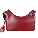 Prada Re-Edition Saffiano Leather Shoulder Bag Red