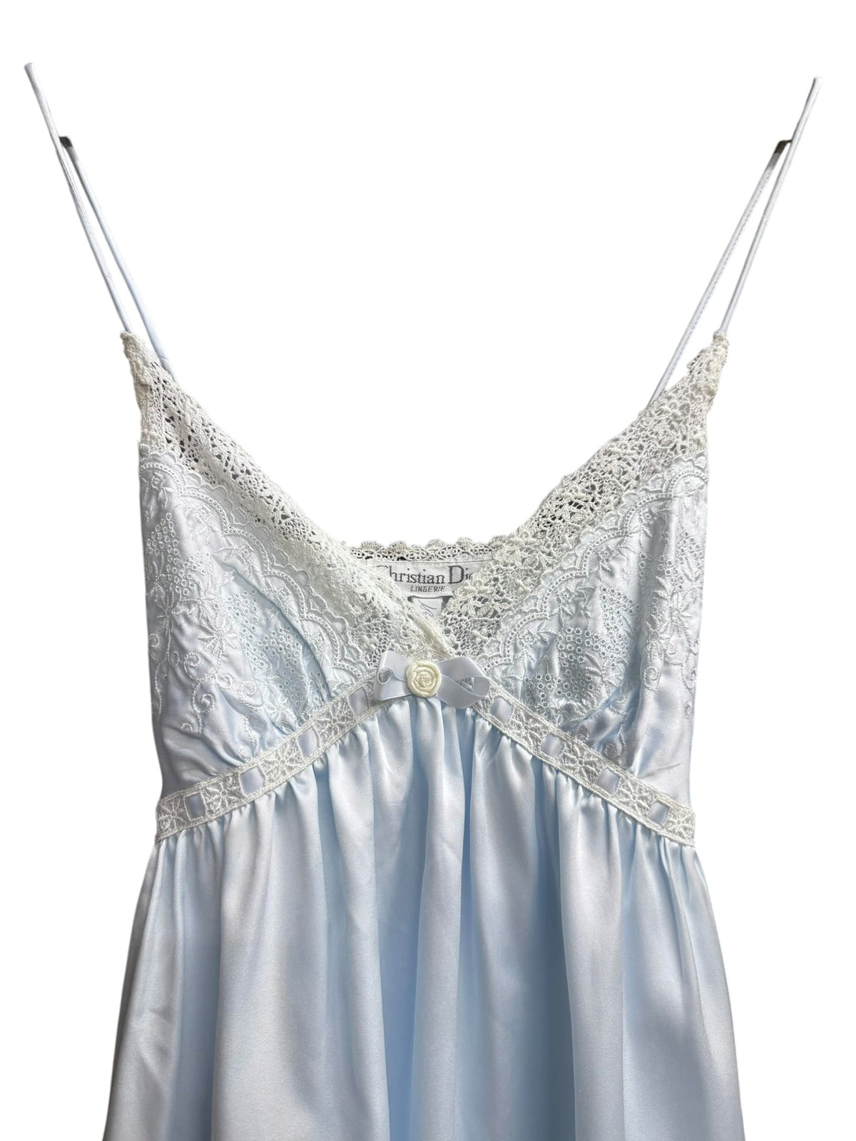 Christian Dior Light Sky Blue Lingerie