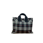 Burberry Blue Label Multicolor House Check Tote Bag