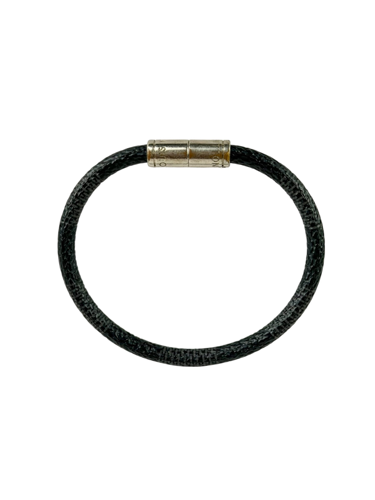 Louis Vuitton Damier Graphite Keep It Bracelet