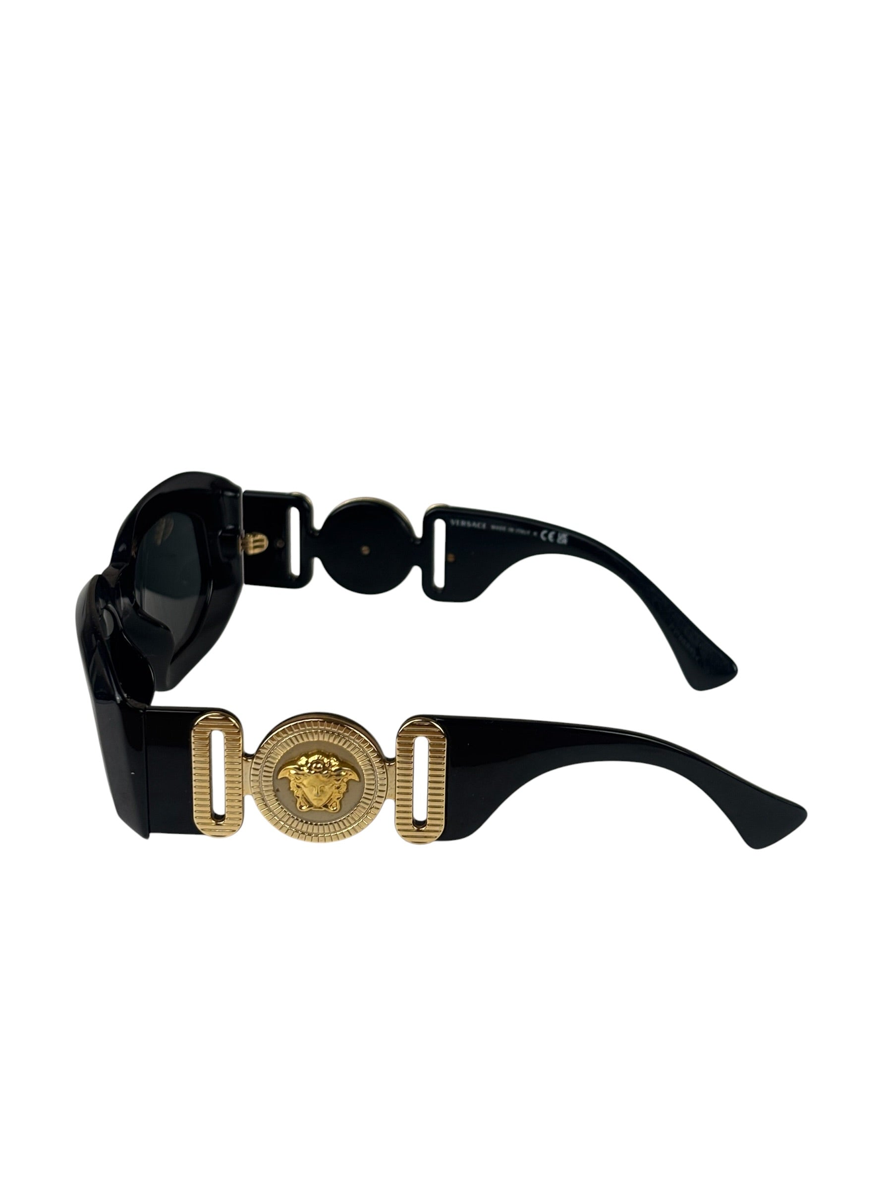 Versace Black Medusa Biggie Sunglasses 4425-U