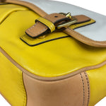Coach Park Tricolor Leather Flap Crossbody Bag