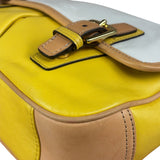 Coach Park Tricolor Leather Flap Crossbody Bag