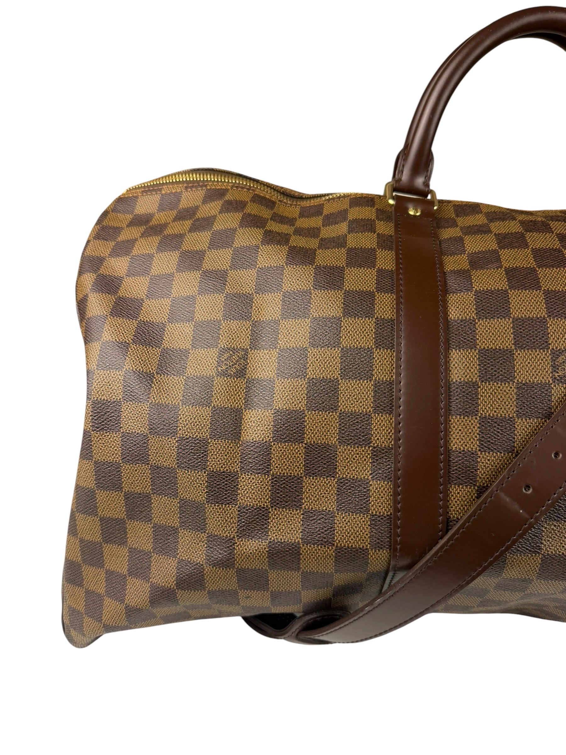 Louis Vuitton Damier Ebene Keepall Two-Way Bag