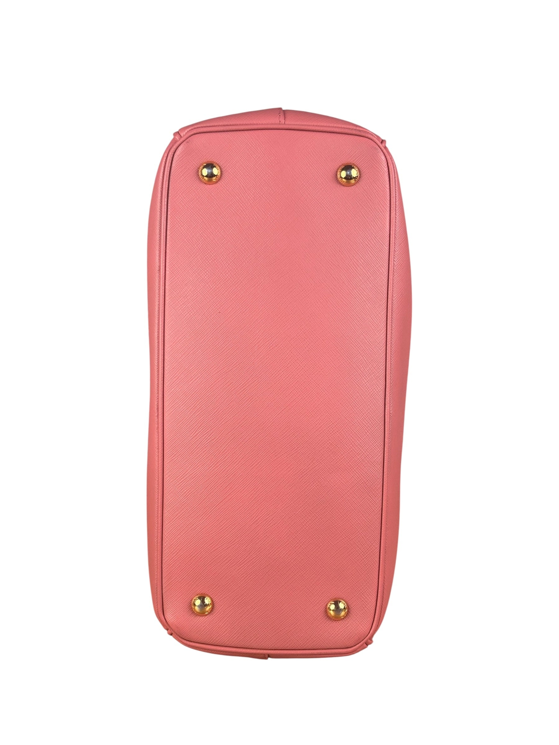 Prada Pink Galleria Saffiano Leather Tote