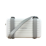 Rimowa Personal Polycarbonate Crossbody Clutch White