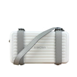 Rimowa Personal Polycarbonate Crossbody Clutch White