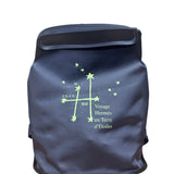 Hermes Vintage Navy Voyage en Terre d'Etoiles Backpack 2000