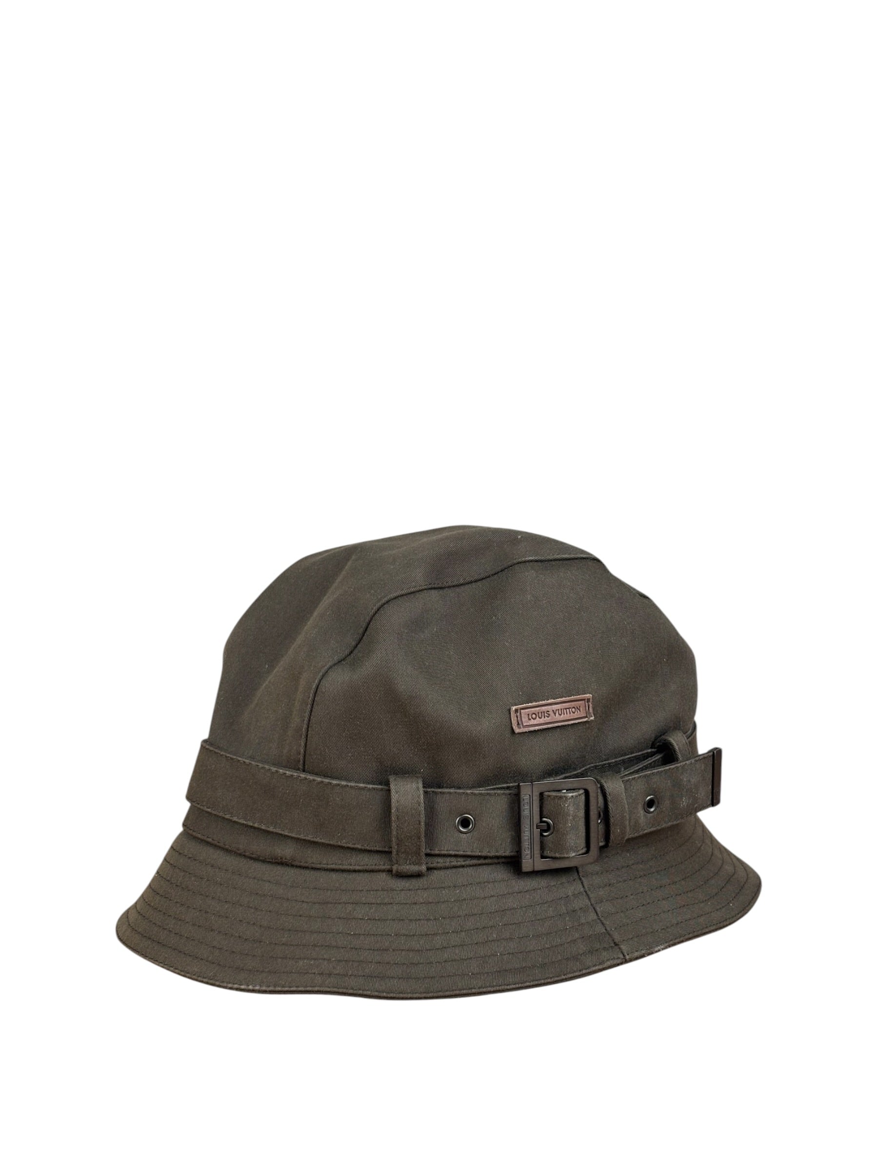 Louis Vuttion Vintage Brown Belted Bucket Hat