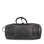 Coach Black Leather Trim Copper Carryall Two-Way Bag