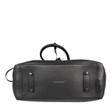 Coach Black Leather Trim Copper Carryall Two-Way Bag
