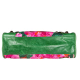 Balenicaga Floral Print Le City Bag