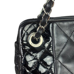 Chanel Black Quilted Leather Tote Bag 2014