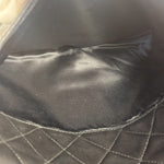 Chanel Vintage Black Quilted Leather Camera Crossbody Bag 1992