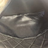 Chanel Vintage Black Quilted Leather Camera Crossbody Bag 1992