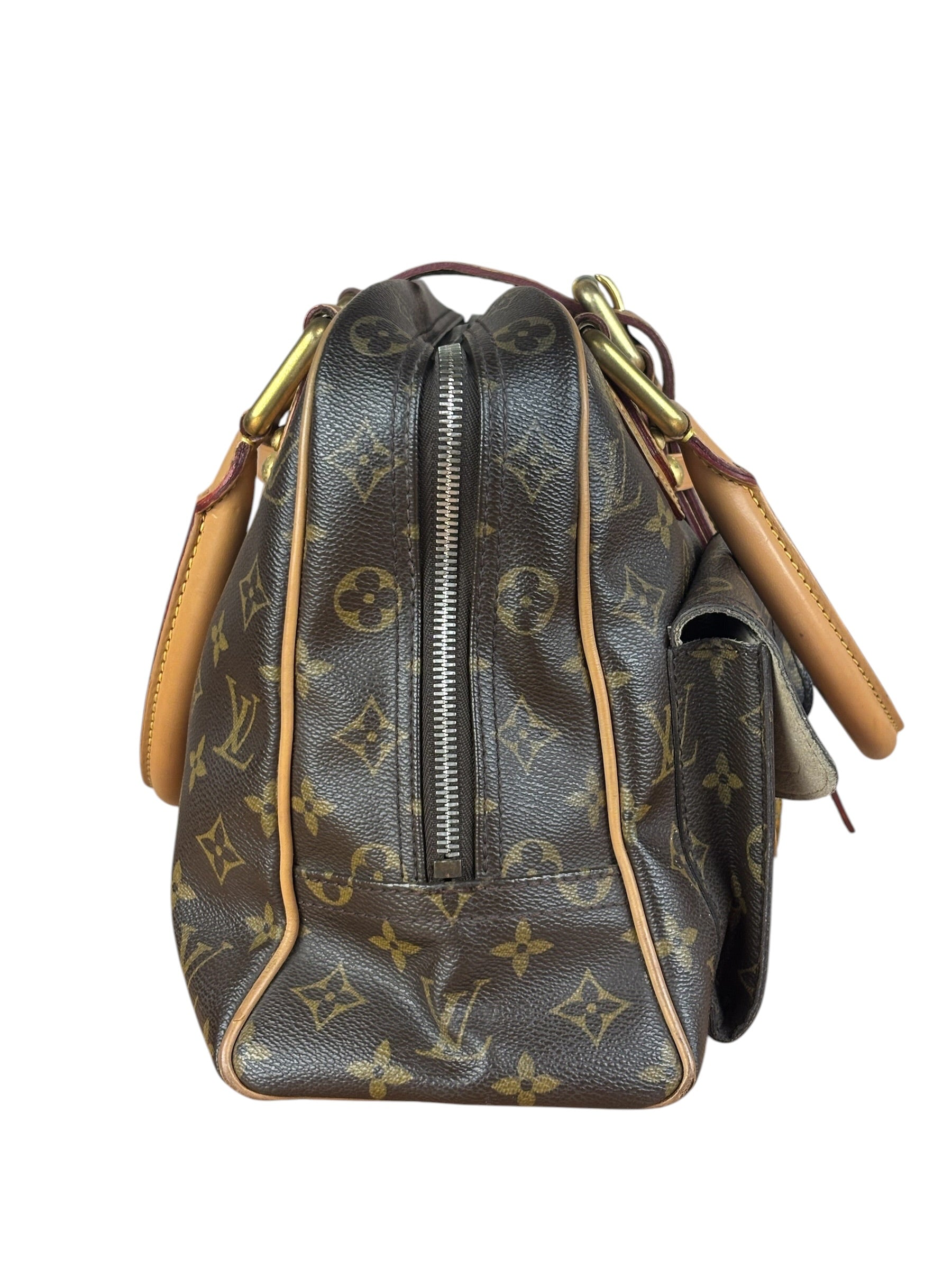 Louis Vuitton Monogram Manhattan Handbag MM