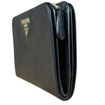 Prada Saffiano Zip Compact Wallet