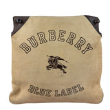 Burberry Blue Label Corduroy Leather Crossbody