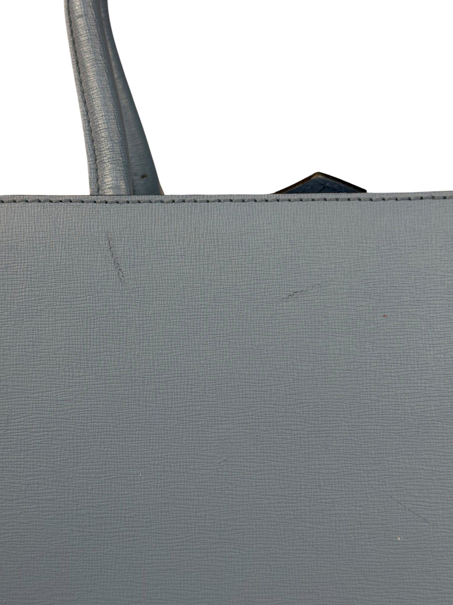 Fendi Cerulean Blue 3-Jours Silhouette Hand Bag