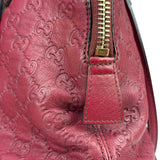 Gucci Ruby Red Bree Dome Tote
