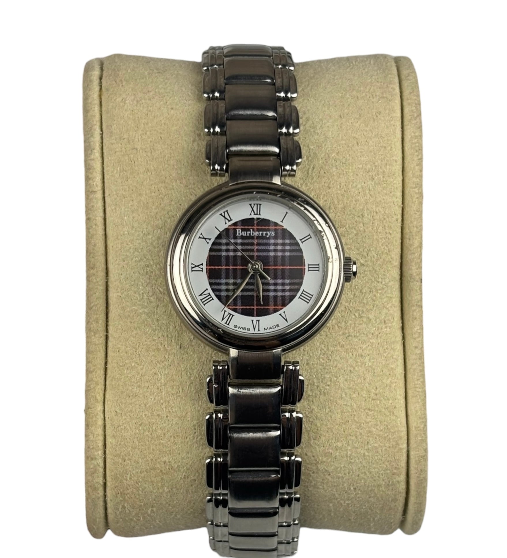 Burberry House Check Dial Stainless Steel Band