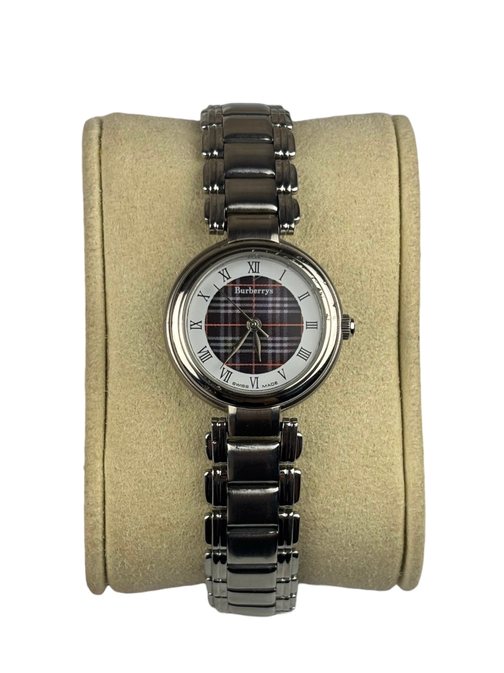Burberry House Check Dial Stainless Steel Band