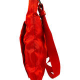 Coach Red/Orange Nylon Getaway Signature File Crossbody