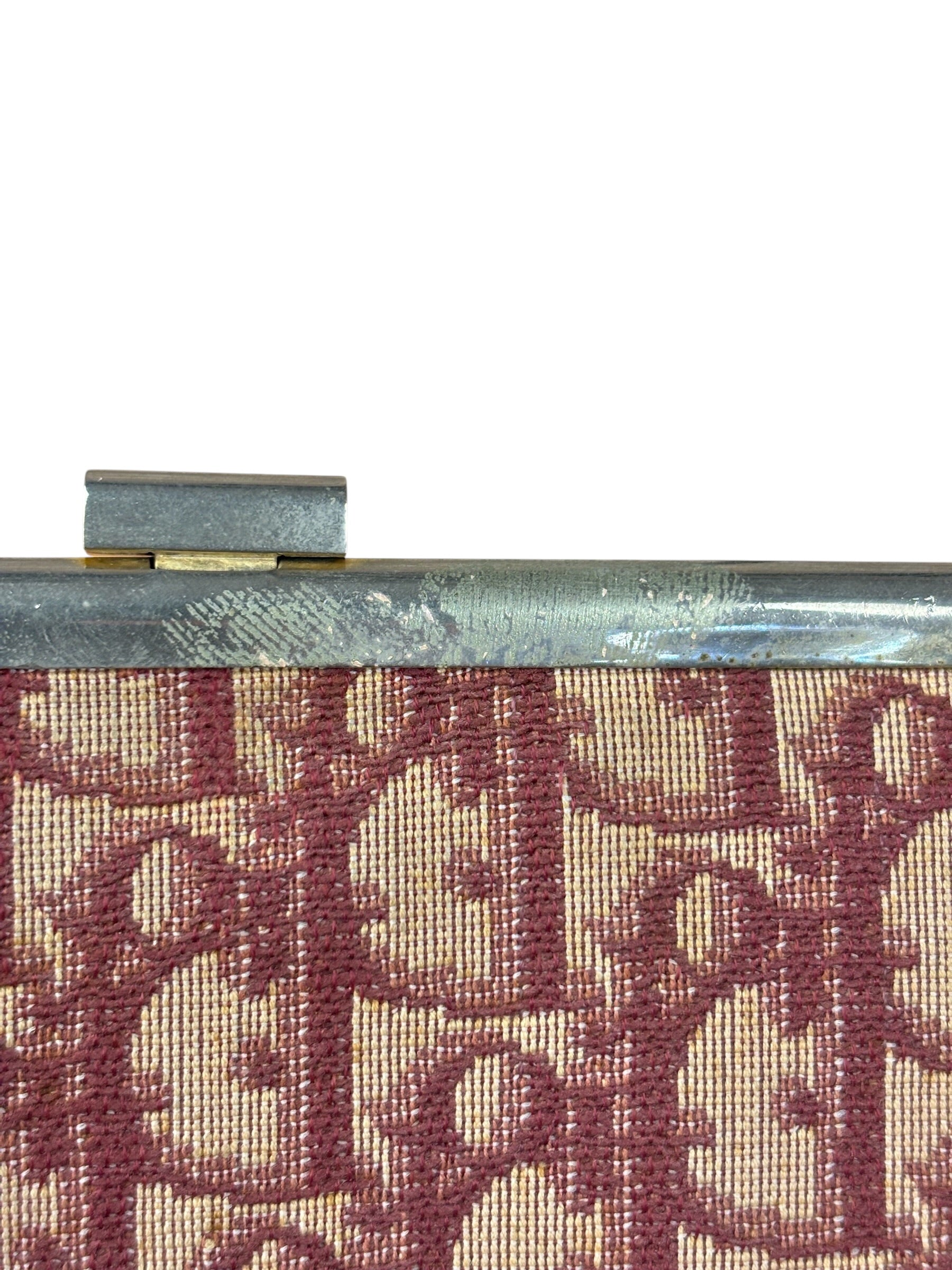 Christian Dior Vintage Trotter Oblique Clutch Bag